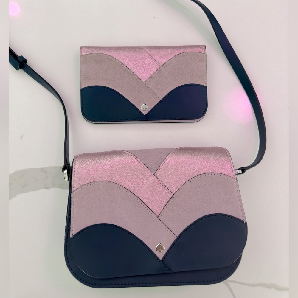 Kate Spade crossbody purse & matching wallet